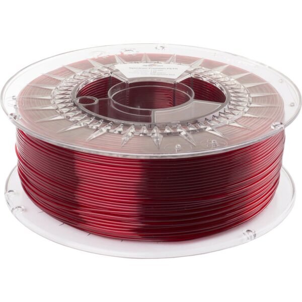 [MOQ: 10KG] PETG Premium Transparent Red, 1.75 mm / 1000 g