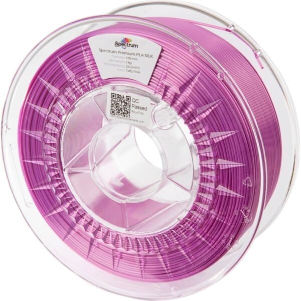 [MOQ: 10KG] SILK PLA Taffy Pink, 1.75 mm (1.000 g)