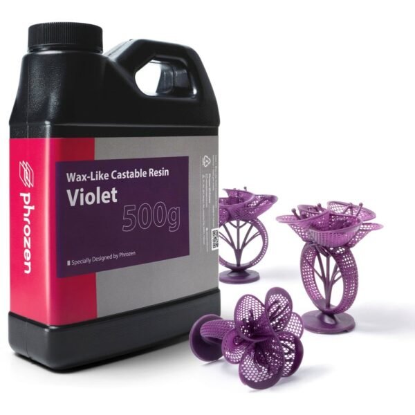Wax-like Castable Resin - Violet, 500 g