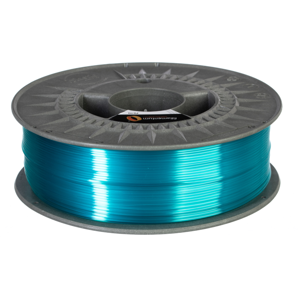 [MOQ: 10KG] PETG Iced Green Transparent, 1.75 mm (1.000 g)