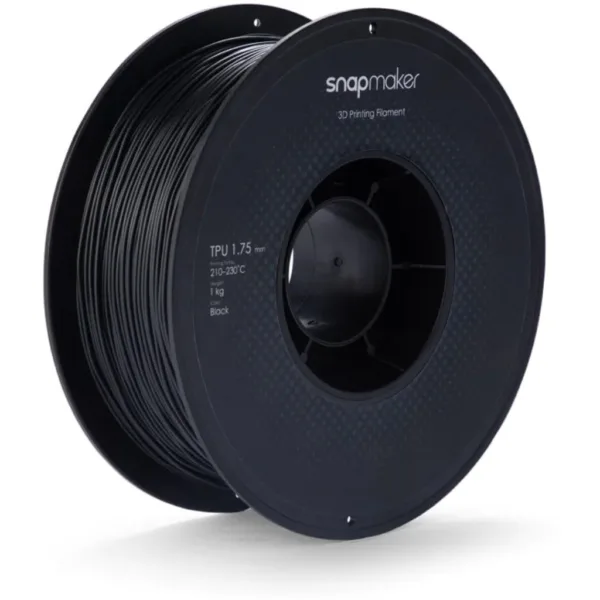 [MOQ: 10KG] TPU - Black, 1.75 mm / 1000 g