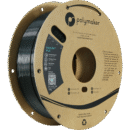 [MOQ: 10KG] PolyLite Silk PLA Black, 1.75 mm / 1000 g