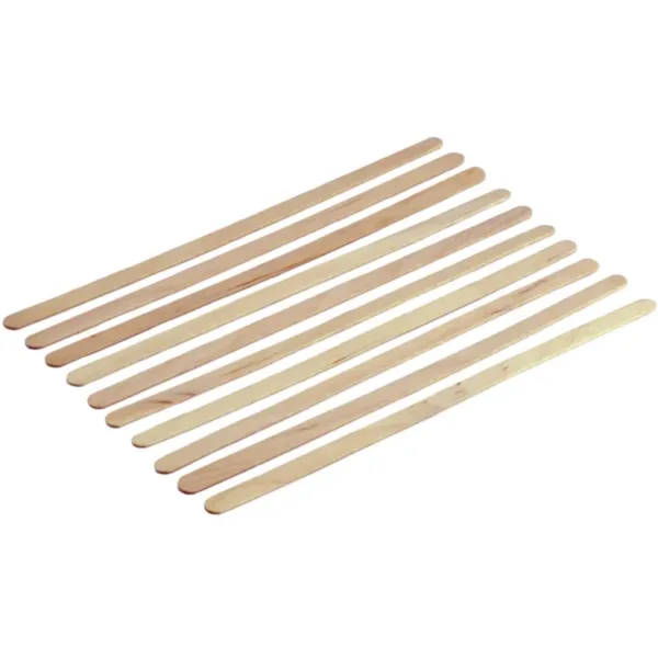 Wooden Stir Sticks - 10 Pieces