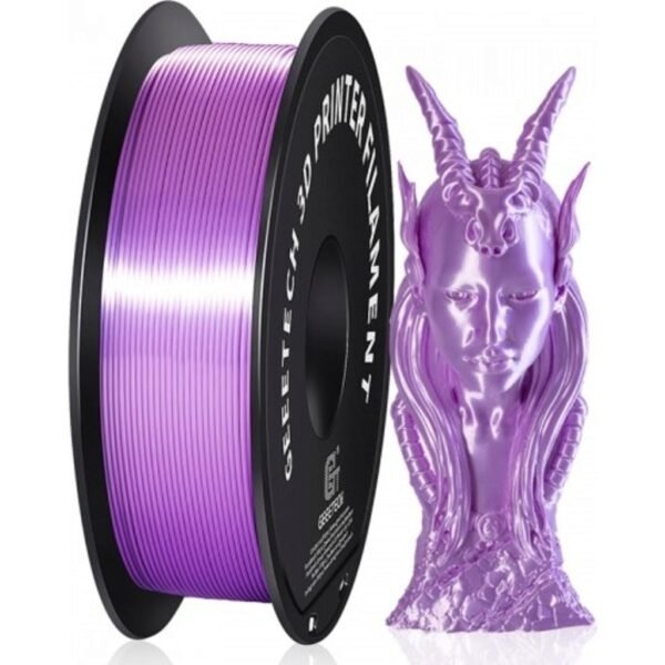 [MOQ: 10KG] PLA Silk Purple, 1.75 mm / 1000 g