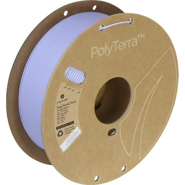 [MOQ: 10KG] PolyTerra PLA Periwinkle, 1,75 mm / 1000 g