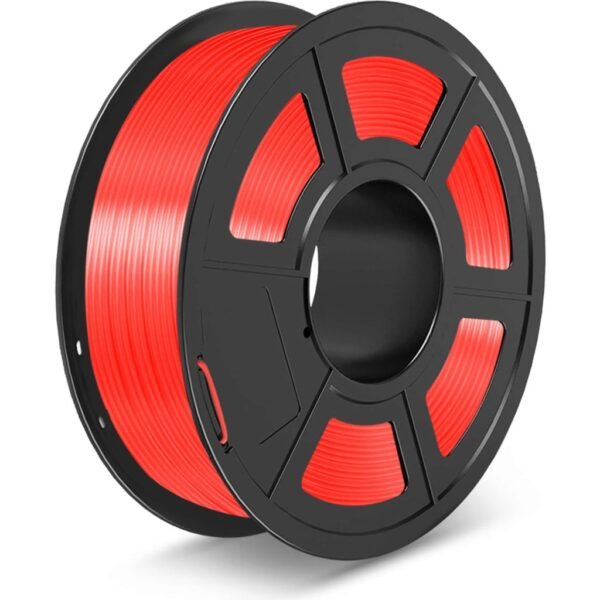 [MOQ: 10KG] PLA+ Transparent Red, 1.75 mm / 1000 g