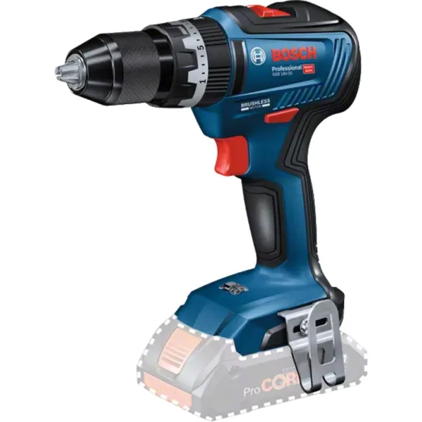 GSB 18V-55 Cordless Impact Drill, Without battery