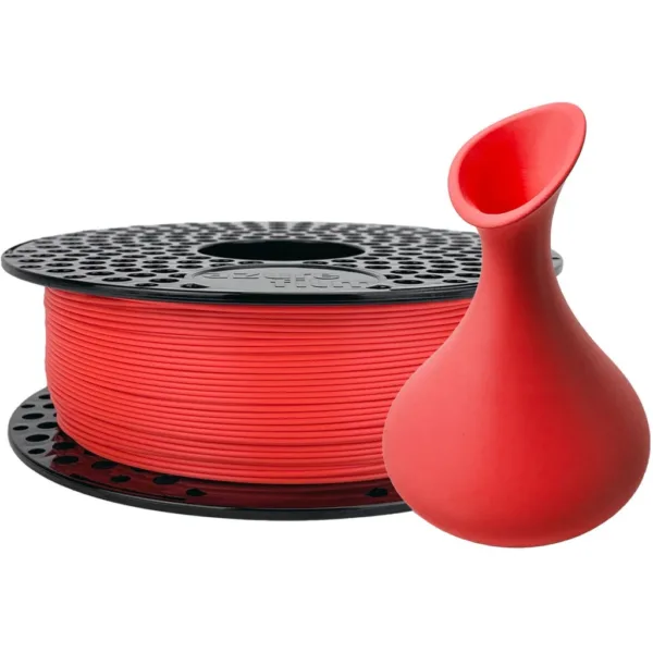 [MOQ: 10KG] PLA Matt Red, 1,75 mm / 1000 g