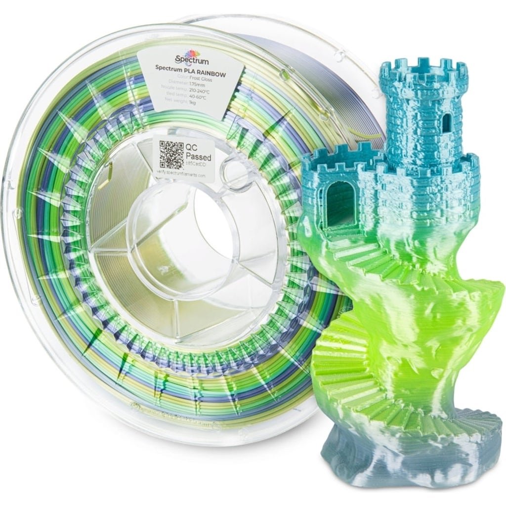 [MOQ: 10KG] PLA Silk Rainbow Frost Gloss, 1,75 mm / 1000 g