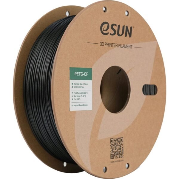 [MOQ: 10KG] PETG-CF Black, 1.75 mm / 1000 g