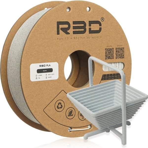 [MOQ: 10KG] PLA Marble, 1.75mm / 1000g