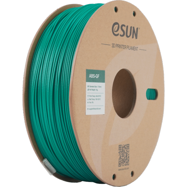 [MOQ: 10KG] ABS-GF Green, 1.75 mm / 1000 g