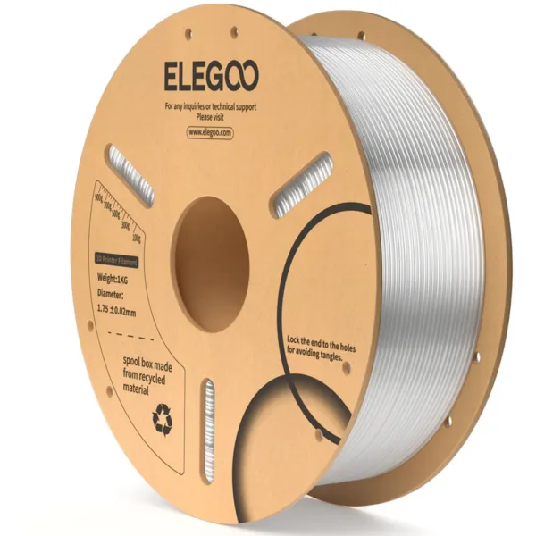 [MOQ: 10KG] PLA Translucent, 1.75 mm / 1000 g