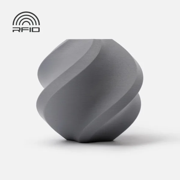 [MOQ: 10KG] PLA Matte Ash Gray, Spool (1.000 g)