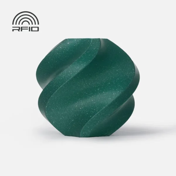 [MOQ: 10KG] PLA Sparkle Alpine Green, Spool (1.000 g)