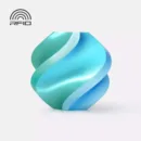 [MOQ: 10KG] PLA Silk Dual Color Blue Hawaii, Spool (1.000 g)