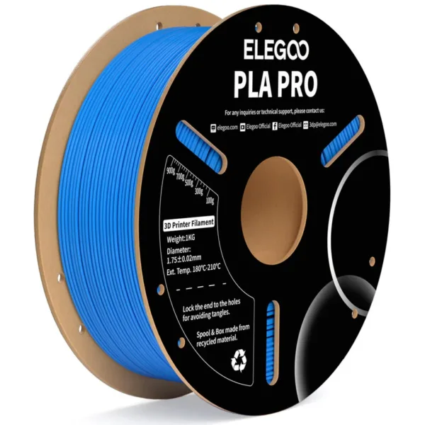 [MOQ: 10KG] PLA Pro Light Blue, 1.75 mm / 1000 g