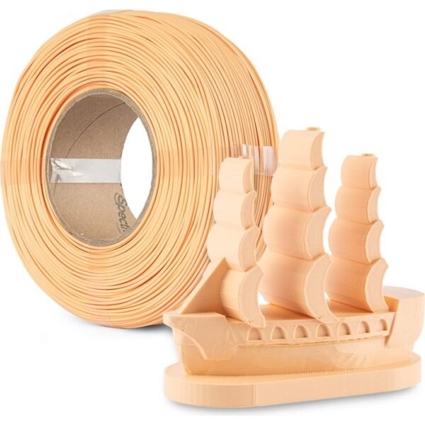 [MOQ: 10KG] ReFill Pastello PLA Apricot Orange, 1.75 mm / 1000 g