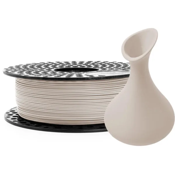 [MOQ: 10KG] PLA Matte Off-White, 1.75 mm / 1000 g