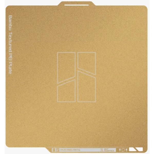 Bamboo Textured PEI Plate