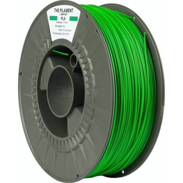 [MOQ: 10KG] PLA Circuit Green, 1.75 mm / 1000 g