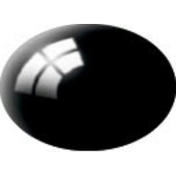 Aqua Color - Black Gloss, 18 ml