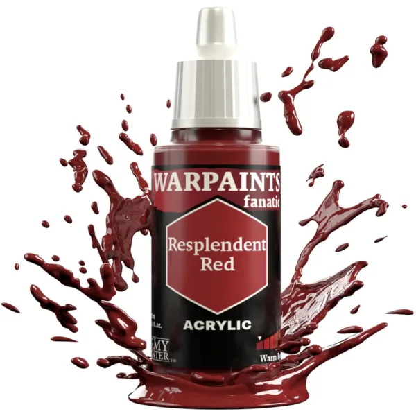 Warpaints Fanatic: Warm Reds, Resplendent Red (18 ml)