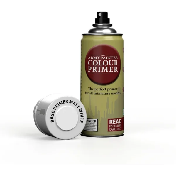 Colour Primer, Matt White (400 ml)