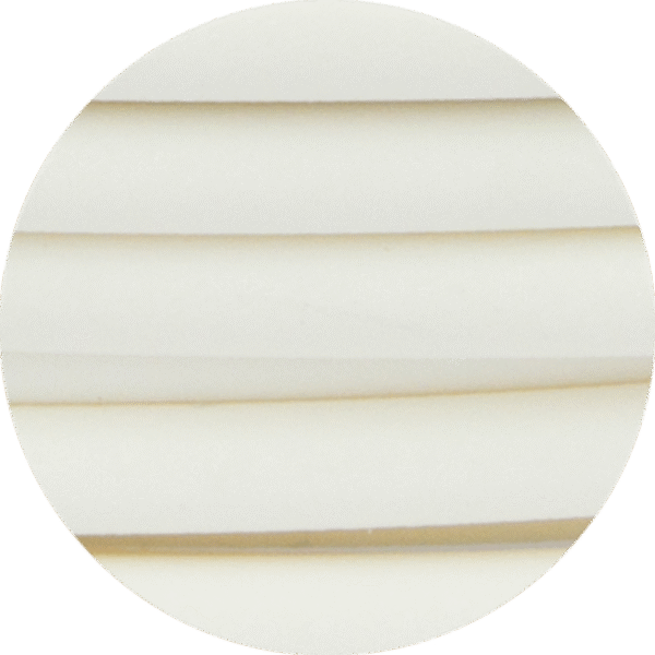 [MOQ: 10KG] PLA Semi-Matte - White, 1.75 mm (750 g)