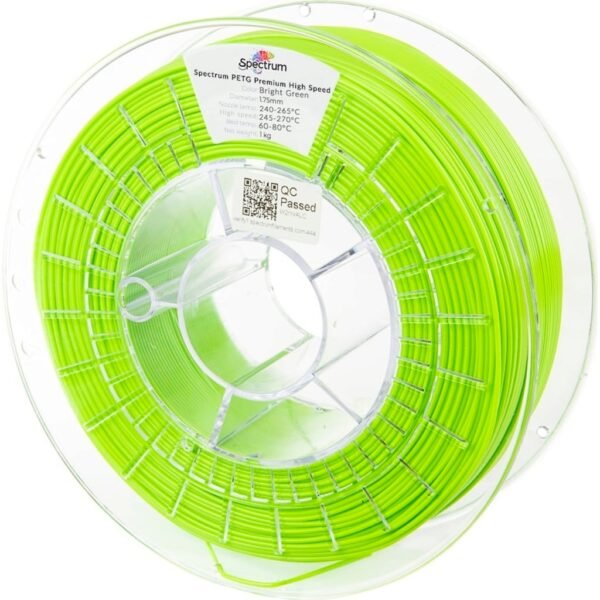 [MOQ: 10KG] PETG Premium High Speed Bright Green, 1.75 mm / 1000 g