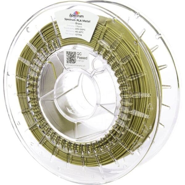[MOQ: 10KG] PLA Metal Brass, 1.75 mm / 750 g
