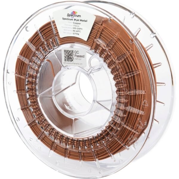 [MOQ: 10KG] PLA Metal Copper, 1.75 mm / 750 g