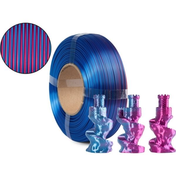 [MOQ: 10KG] ReFill PLA Magic Silk Aurora Bloom, 1,75 mm / 1000 g