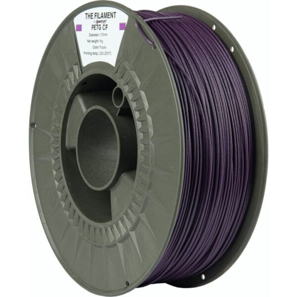 [MOQ: 10KG] PETG CF Purple, 1.75 mm / 1000 g