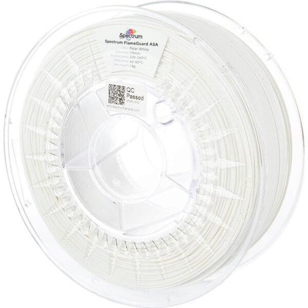 [MOQ: 10KG] FlameGuard ASA 275 Polar White, 1,75 mm / 1000 g