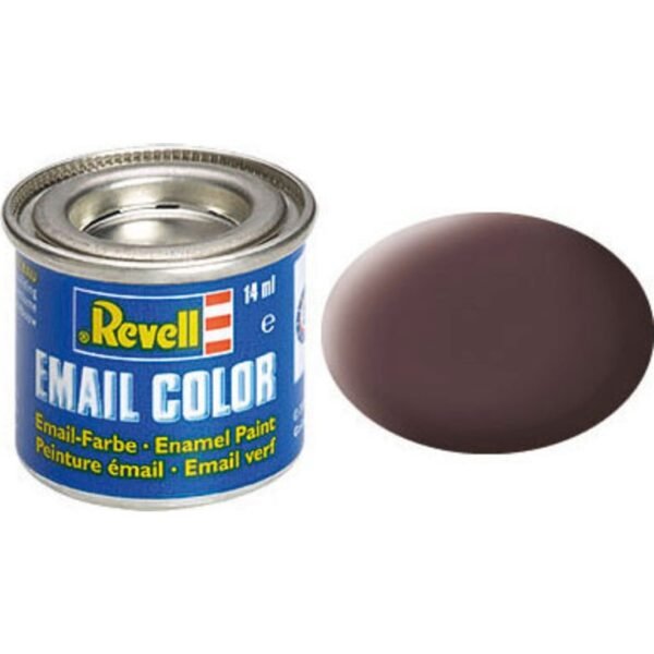 Enamel Color - Leather Brown Matte, 14 ml