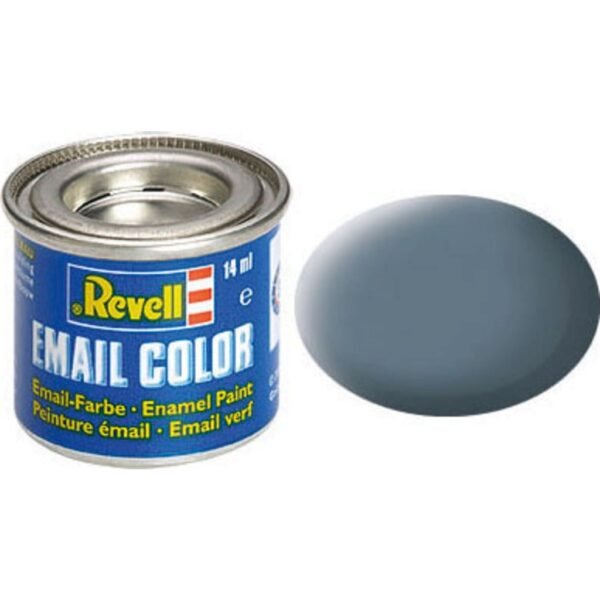 Enamel Color - Blue-Grey Matte, 14 ml