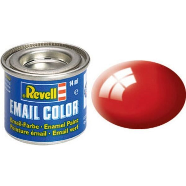 Enamel Color - Flame Red Gloss, 14 ml