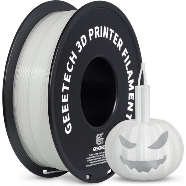 [MOQ: 10KG] PLA Luminous Orange, 1.75 mm / 1000 g