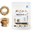 Threaded Inserts M3 VORON, M3 x 5 x 4 (100 pcs)