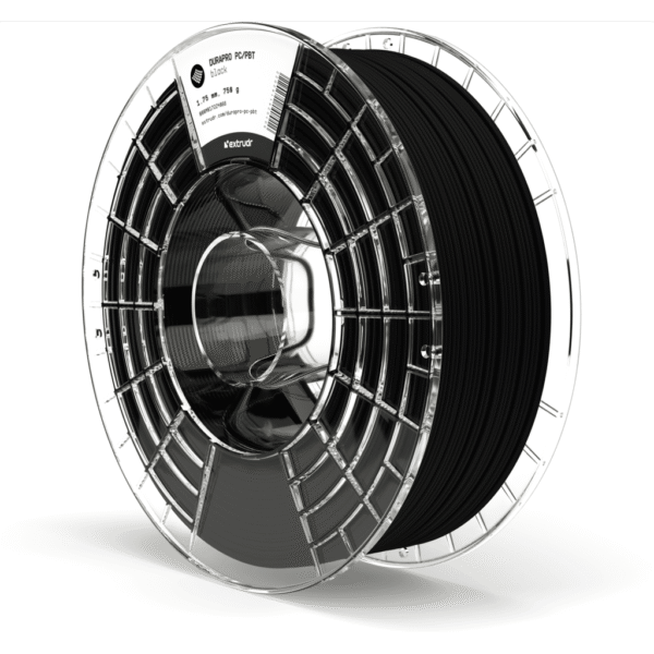 [MOQ: 10KG] DuraPro PC/PBT Black, 1,75 mm / 750 g