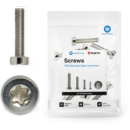 M2.5 Cheese Head Screws, Low Head (ISO 14580), Stainless Steel A2-70, M2,5x4 (25 pcs)