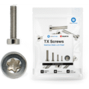 M2 Cheese Head Screws, Low Head (ISO 14580), Stainless Steel A2-70, M2x10 (25 pcs)