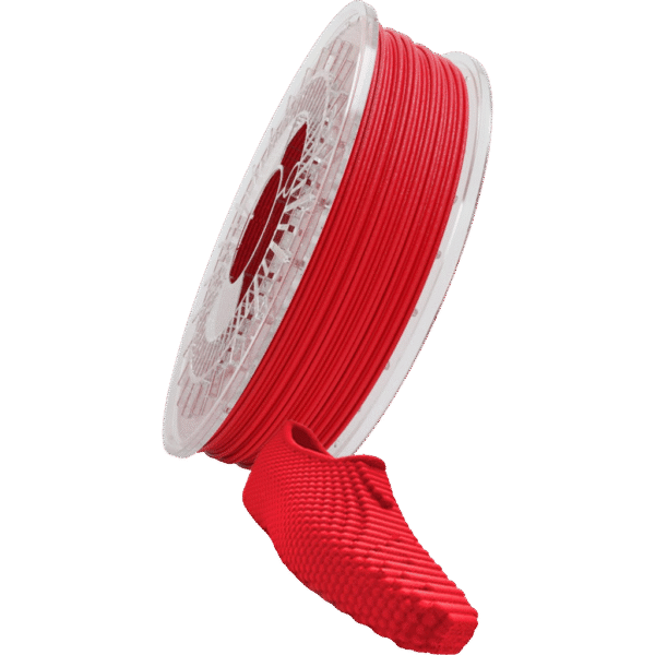 [MOQ: 10KG] Filaflex Foamy Red, 1,75 mm / 600 g