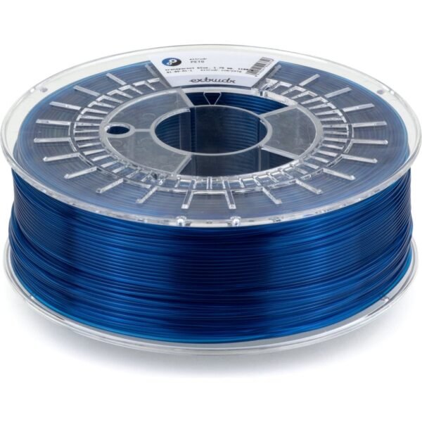 [MOQ: 10KG] PETG Transparent Blue, 1.75 mm / 1100 g