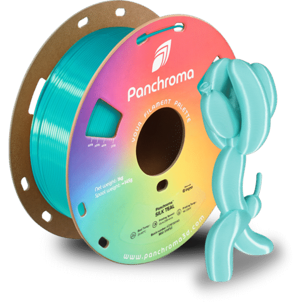 [MOQ: 10KG] Panchroma? PLA Silk Teal, 1,75 mm / 1000 g