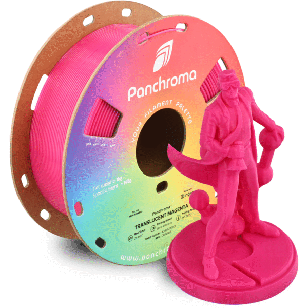 [MOQ: 10KG] Panchroma? PLA Translucent Magenta, 1,75 mm / 1000 g