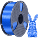 [MOQ: 10KG] Silk PLA+ Blue, 1.75 mm / 1000 g