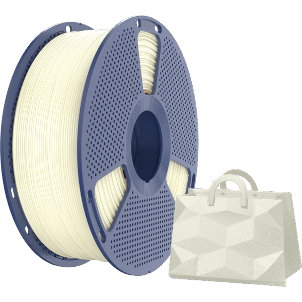 [MOQ: 10KG] TPU-Silk Cream White, 1.75 mm / 1000 g