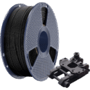 [MOQ: 10KG] ABS Black, 1.75 mm / 1000 g